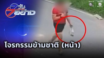 7 วัน 7 อย่าง : โจรกรรมข้ามชาติ (หน้า)