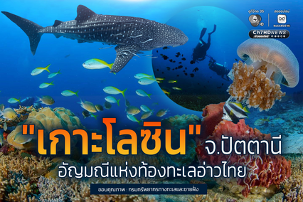 “เกาะโลซิน” จ.ปัตตานี อัญมณีแห่งท้องทะเลอ่าวไทย