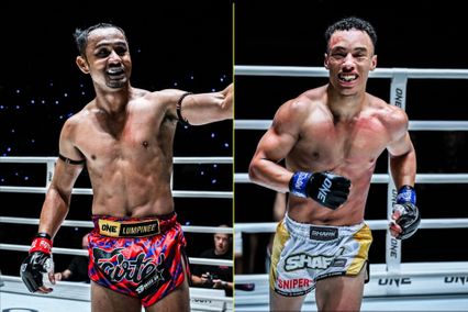 ONE Championship : สามเอ ไก่ย่างห้าดาว งัดเก๋าสกัดพลังสด เอลเมห์ดี เอล จามารี ศึก ONE Fight Night 42
