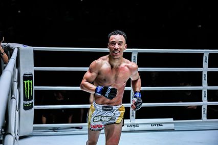 ONE Championship : สามเอ ไก่ย่างห้าดาว งัดเก๋าสกัดพลังสด เอลเมห์ดี เอล จามารี ศึก ONE Fight Night 42