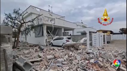 อะพาร์ตเมนต์ถล่ม หลังเหตุระเบิดรุนแรงในกรุงโรม