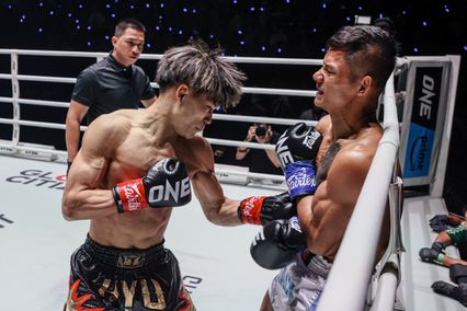 ONE Championship : ฮิว ดวลรุ่นพี่สายแข็ง ทาอิกิ นาอิโตะ ศึก ONE Samurai 1