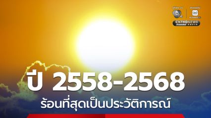 UN เตือนวิกฤตสภาพอากาศ ชี้ปี 2558-2568 ร้อนที่สุดเป็นประวัติการณ์