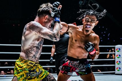 ONE ลุมพินี : สุริยันต์เล็ก พ.เย็นยิ่ง เผยกัดฟันสู้โค่น เกรเกอร์ ทอม เพื่อเป็นของขวัญลูก