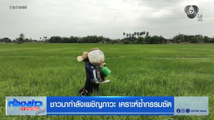 รายงานพิเศษ : ชาวนากำลังเผชิญภาวะ เคราะห์ซ้ำกรรมซัด