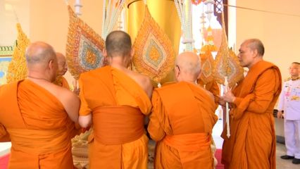 สมเด็จพระกนิษฐาธิราชเจ้า กรมสมเด็จพระเทพรัตนราชสุดา ฯ สยามบรมราชกุมารี เสด็จพระราชดำเนินไปในการพระราชทานเพลิงศพ พลตำรวจเอก โกวิท วัฒนะ