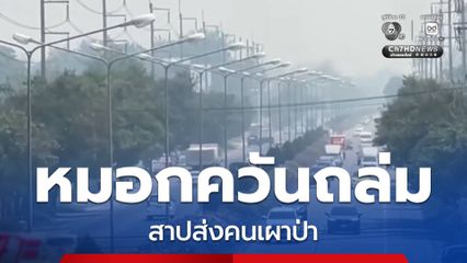 หมอกควันถล่มต่อเนื่อง สาปส่งคนเผาป่า