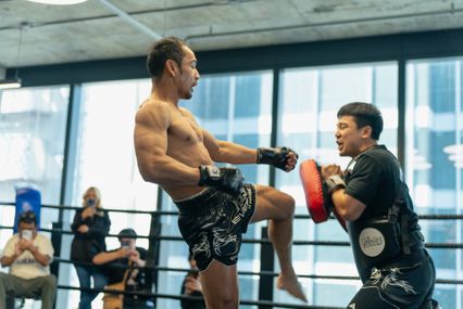 ONE Championship : สามเอ ไก่ย่างห้าดาว พร้อมใช้ความเก๋าปะทะกำปั้นหนัก เอลเมห์ดี เอล จามารี ศึก ONE Fight Night 42