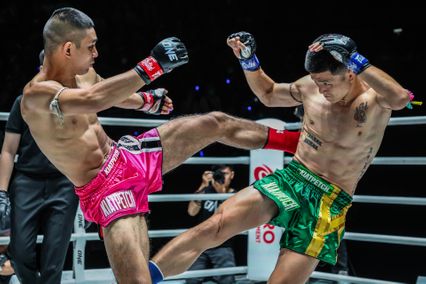 ONE ลุมพินี : คมเพชร ศิษย์สารวัตรเสือ ลุยสกัดทางดัง อรรถชัย กีล่าสปอร์ต คู่เอกศึก ONE ลุมพินี 150