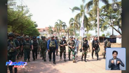 กัมพูชา พา AOT ลงพื้นที่ชายแดนไทย-กัมพูชา จ.สุรินทร์