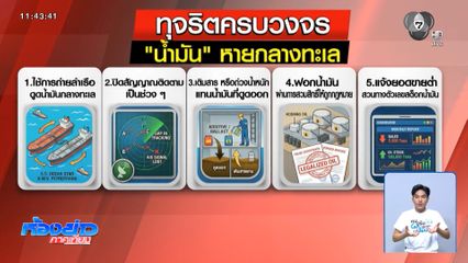 DSI ประชุม ตามหาน้ำมันหายในทะเล