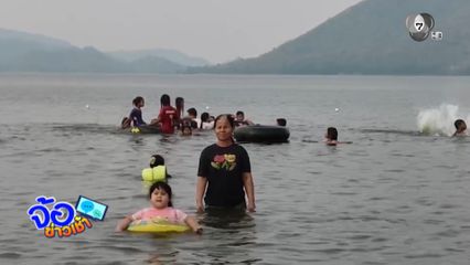 อากาศร้อน แห่เล่นน้ำคลองโพธิ์ จ.นครสวรรค์