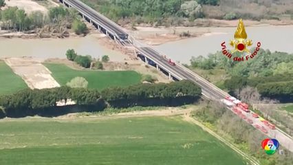 อิตาลีเร่งฟื้นฟูการคมนาคม หลังดินถล่มครั้งใหญ่