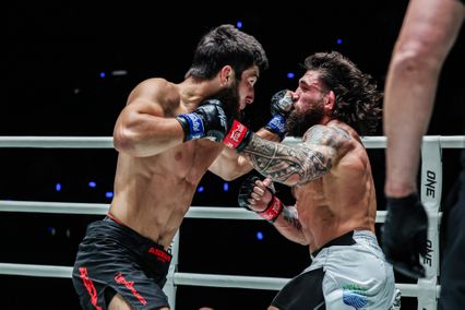 ONE Championship : สามเอ ไก่ย่างห้าดาว เตะก้านคอดับสด เอลเมห์ดี เอล จามารี ศึก ONE Fight Night 42