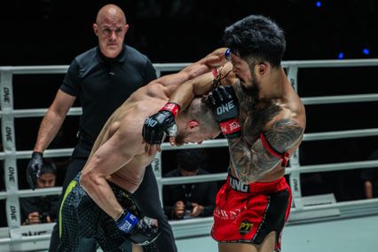 ONE Championship : สามเอ ไก่ย่างห้าดาว เตะก้านคอดับสด เอลเมห์ดี เอล จามารี ศึก ONE Fight Night 42