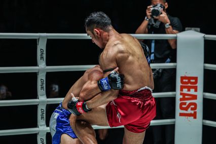 ONE Championship : สามเอ ไก่ย่างห้าดาว เตะก้านคอดับสด เอลเมห์ดี เอล จามารี ศึก ONE Fight Night 42