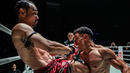 ONE Championship : สามเอ ไก่ย่างห้าดาว เตะก้านคอดับสด เอลเมห์ดี เอล จามารี ศึก ONE Fight Night 42