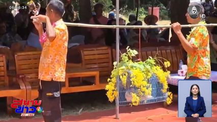 แห่นางแมวตุ๊กตา ขอฝน จ.สุรินทร์