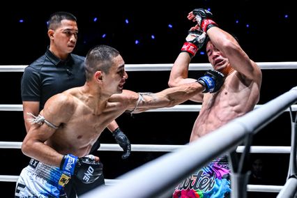 ONE ลุมพินี : อรรถชัย กีล่าสปอร์ต คัมแบ็กโหดไล่ทุบรุ่นพี่ คมเพชร ศิษย์สารวัตรเสือ