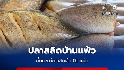“ปลาสลิดบ้านแพ้ว” จ.สมุทรสาคร ขึ้นทะเบียนเป็นสินค้า GI แล้ว