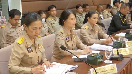 องคมนตรี ประชุมคณะอนุกรรมการติดตามและขับเคลื่อนโครงการอันเนื่องมาจากพระราชดำริ ในพื้นที่ภาคกลาง ครั้งที่ 1/2569