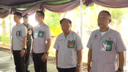 สมเด็จพระเจ้าน้องนางเธอ เจ้าฟ้าจุฬาภรณวลัยลักษณ์ อัครราชกุมารี กรมพระศรีสวางควัฒน วรขัตติยราชนารี ทรงเยี่ยมการปฎิบัติงานของหน่วยแพทย์เคลื่อนที่ มูลนิธิแพทย์อาสาสมเด็จพระศรีนครินทราบรมราชชนนี ประจำจังหวัดลำพูน