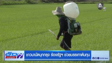 ชาวนานัดบุกกรุง ร้องรัฐฯ ช่วยบรรเทาต้นทุน