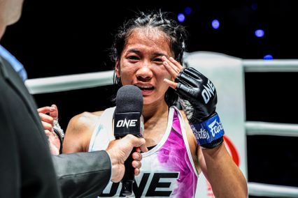 ONE ลุมพินี : เปิดชีวิต กลิ่นผกา ป.ไทยสงค์ คุณแม่ยอดนักชกจากค่ายมวยที่ได้รับโอกาสจาก “บอสชาตรี"