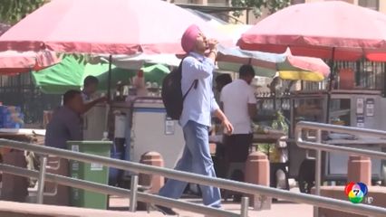 อินเดียเผชิญอากาศร้อนจัด อุณหภูมิพุ่งแตะ 44 องศาเซลเซียส