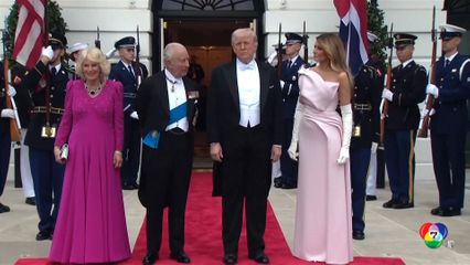 ทรัมป์ อ้าง กษัตริย์ชาร์ลส์ เห็นด้วยเรื่องอิหร่าน