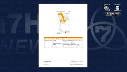 เช็กพื้นที่ฝนตกหนัก 30 เม.ย.-1พ.ค.