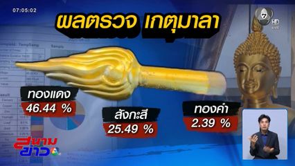 ปริศนา ? เกตุมาลา ทองคำ กลายเป็นทองเหลือง จ.ปทุมธานี