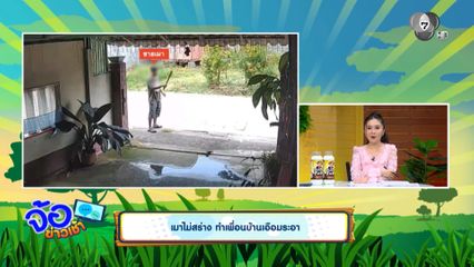เมาไม่สร่าง ทำเพื่อนบ้านเอือมระอา