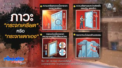เตือนจอดรถตากแดด ระวังกระจกเครียด