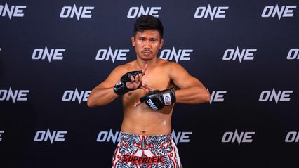 ONE ลุมพินี : ซุปเปอร์เล็ก ซุปเปอร์เล็กมวยไทย เผยความหมายสัญลักษณ์สายฟ้า