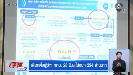 เลือกตั้งผู้ว่าฯ กทม. 28 มิ.ย.ใช้งบฯ 294 ล้านบาท