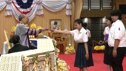 พระวรวงศ์เธอ พระองค์เจ้าเฉลิมศึกยุคล ประทานประกาศนียบัตรวิชาชีพ ครั้งที่ 6 ประจำปีการศึกษา 2568 ณ มหาวิทยาลัยเทคโนโลยีราชมงคลพระนคร