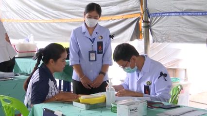 สมเด็จพระเจ้าน้องนางเธอ เจ้าฟ้าจุฬาภรณวลัยลักษณ์ อัครราชกุมารี กรมพระศรีสวางควัฒน วรขัตติยราชนารี ทรงเยี่ยมหน่วยแพทย์พระราชทาน โรงพยาบาลจุฬาภรณ์ และทรงออกหน่วยสัตวแพทย์อาสาจุฬาภรณ์ ในจังหวัดบึงกาฬ