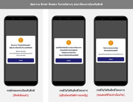 เป๋าตังขึ้นหน้าจอนี้ กลุ่มบัตรคนจนรอ 4,000 เข้าบัตรอัตโนมัติ