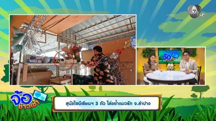 สุนัขไซบีเรียนฯ 3 ตัว ไล่ขย้ำแมวรัก จ.ลำปาง