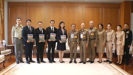 องคมนตรี เป็นประธานในพิธีรับมอบสิ่งของเพื่อนำไปใช้ในภารกิจของมูลนิธิภูบดินทร์ ในพระบรมราชูปถัมภ์ และมูลนิธิราชทัณฑ์ปันสุข ทำความ ดี เพื่อชาติ ศาสน์ กษัตริย์ ในพระบรมราชูปถัมภ์