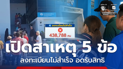 5 สาเหตุ ผู้ไม่ผ่านเกณฑ์ ไทยช่วยไทย พลัส ลงทะเบียนไม่สำเร็จ อดรับสิทธิ