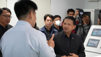 MEA ลงพื้นที่ตรวจสอบระบบไฟฟ้า สถานีสูบน้ำอุโมงค์บางอ้อ