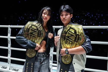 ONE ลุมพินี : เพชรจีจ้า ลูกเจ้าพ่อโรงต้ม ผงาดคว้ารางวัล “นักมวยไทยประยุกต์ยอดเยี่ยม” ประจำปี 2568
