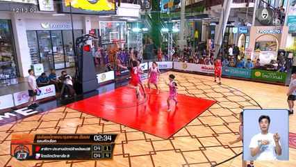 สาธิตฯ ประสานมิตร (ฝ่ายมัธยม) B ชนะ ไตรมิตรวิทยาลัย B บาสเกตบอล 3X3 แชมป์กีฬา 7HD
