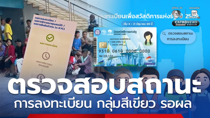 ตรวจสอบสถานะการลงทะเบียน ยืนยันสิทธิ บัตรสวัสดิการแห่งรัฐ
