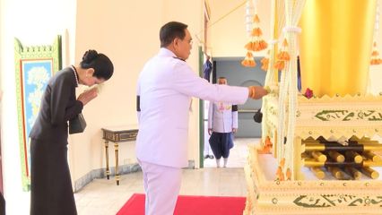 สมเด็จพระกนิษฐาธิราชเจ้า กรมสมเด็จพระเทพรัตนราชสุดา ฯ สยามบรมราชกุมารี เสด็จพระราชดำเนินไปในการพระราชทานเพลิงศพ พลเอก บรรจบ บุนนาค