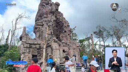 คนไทยแห่ชม ปราสาทตาควาย-เนิน 350 จ.สุรินทร์