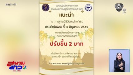 วันนี้ “เนื้อหมู” ปรับราคา