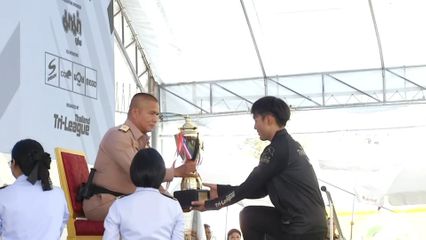 สมเด็จพระนางเจ้า ฯ พระบรมราชินี ทรงพระกรุณาโปรดเกล้าโปรดกระหม่อมให้ ผู้แทนพระองค์ไปมอบถ้วยรางวัลแก่ผู้ชนะเลิศการแข่งขันไตรกีฬาในมหกรรมกีฬาส่งเสริมการท่องเที่ยวภาคตะวันออก ประจำปี 2569